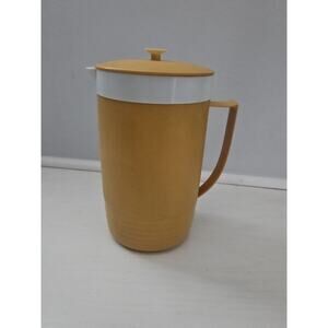 VINTAGE Sunfrost THERM-O-WARE Pitcher Gold Yellow‎
